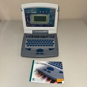Vintage OREGON SCIENTIFIC Laptop Learning Toy Accelerator Cyber Station Play